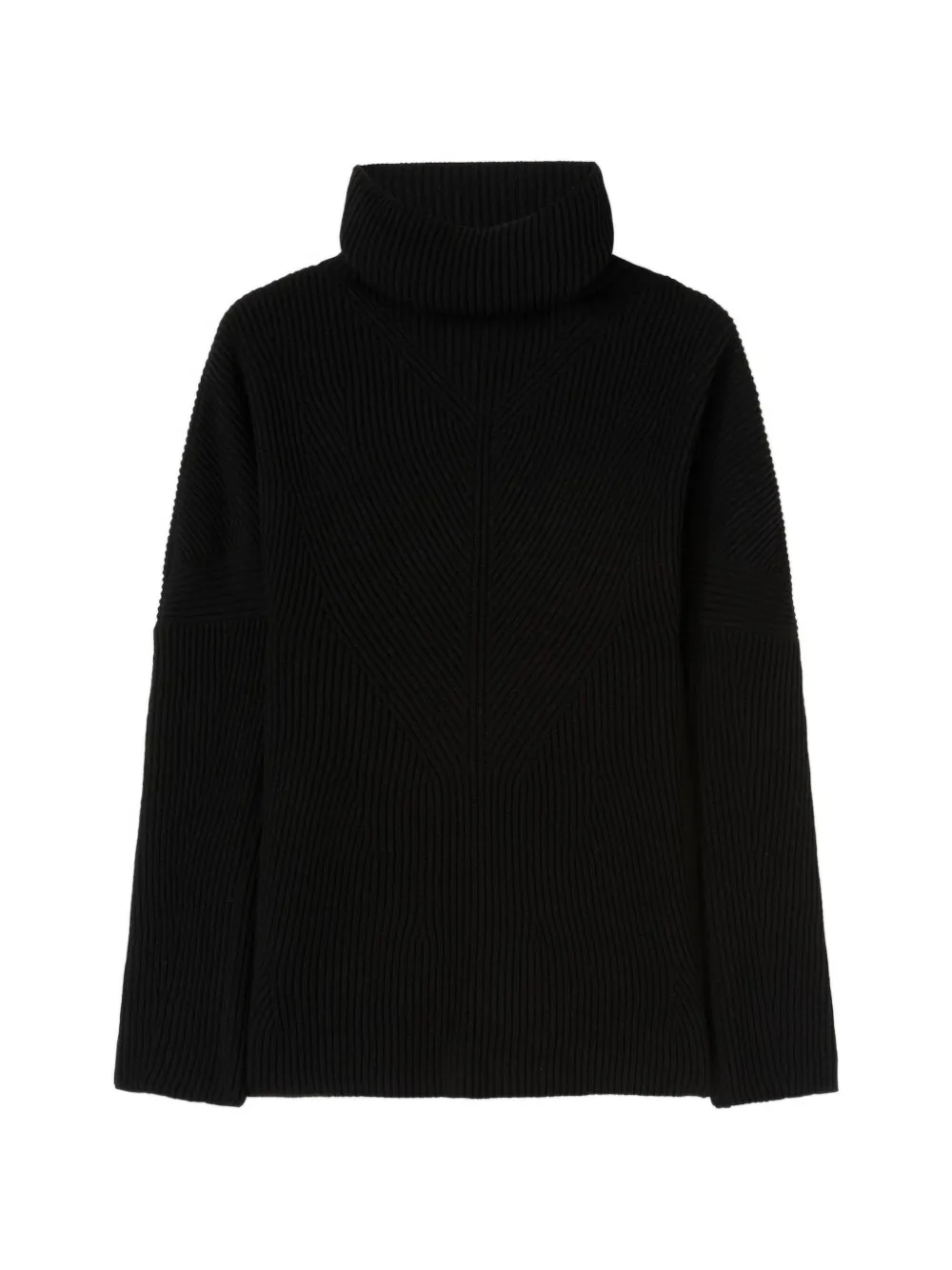 RETORI ribbed-knit wool sweater - Nero