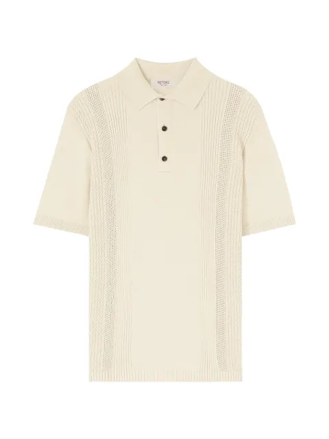 RETORI knitted polo shirt