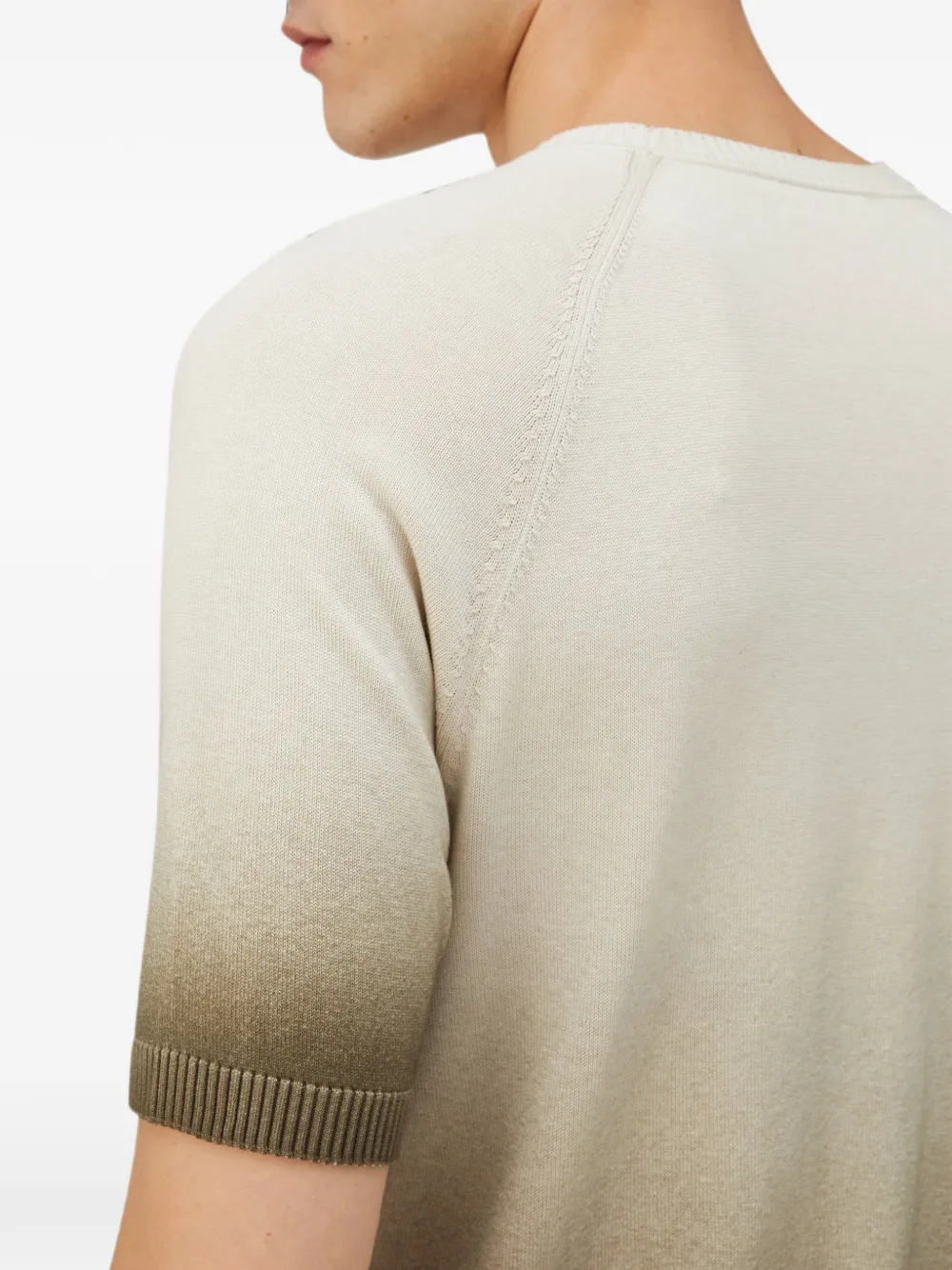 RETORI Zijden T-shirt Beige