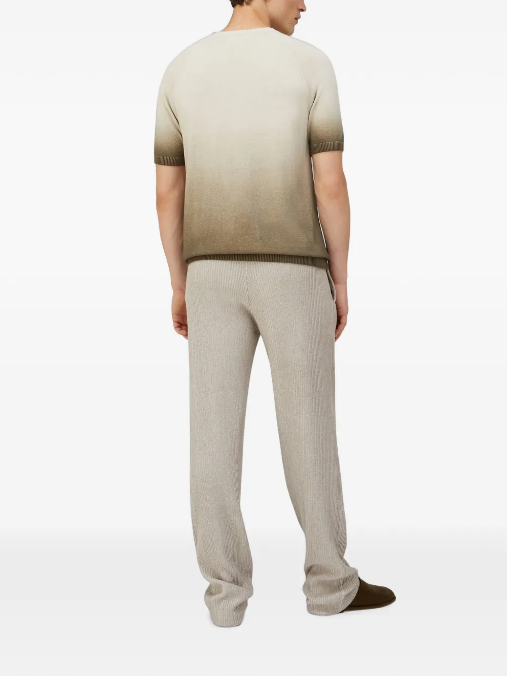 RETORI Zijden T-shirt Beige