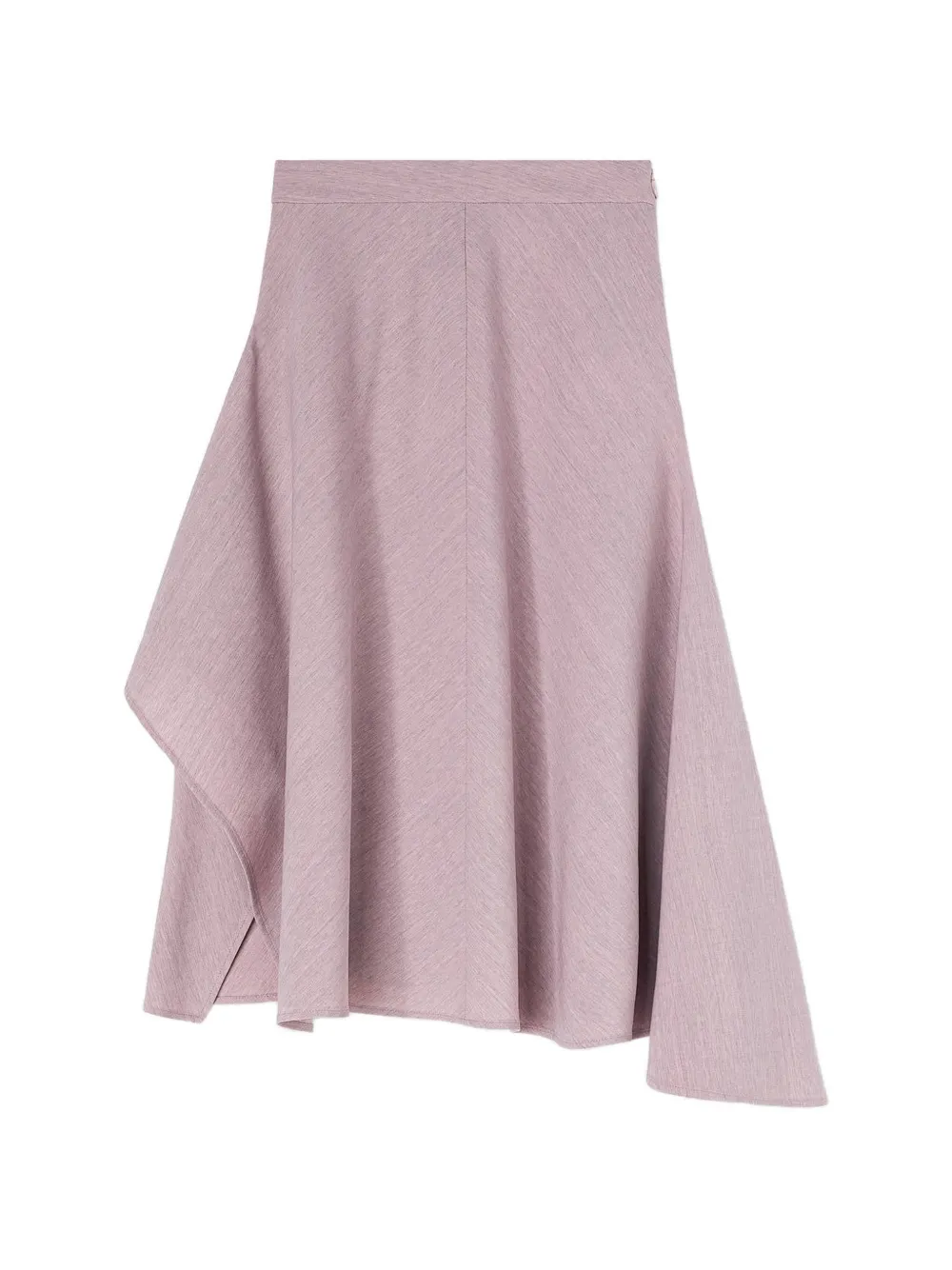 RETORI asymmetrical midi skirt Roze