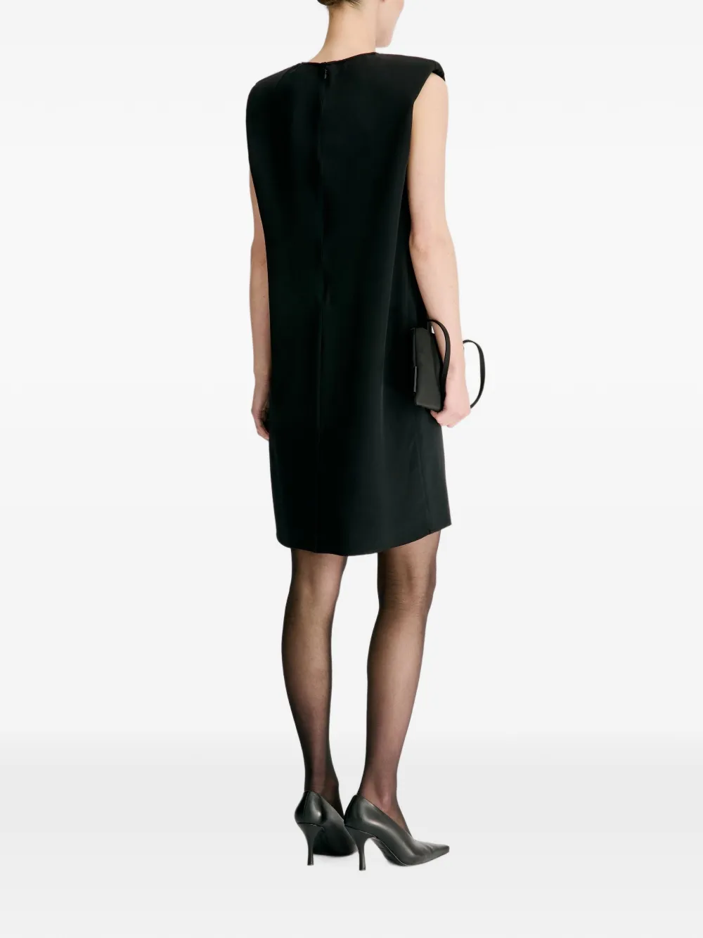 LouLou de Saison Lio mini-jurk Zwart