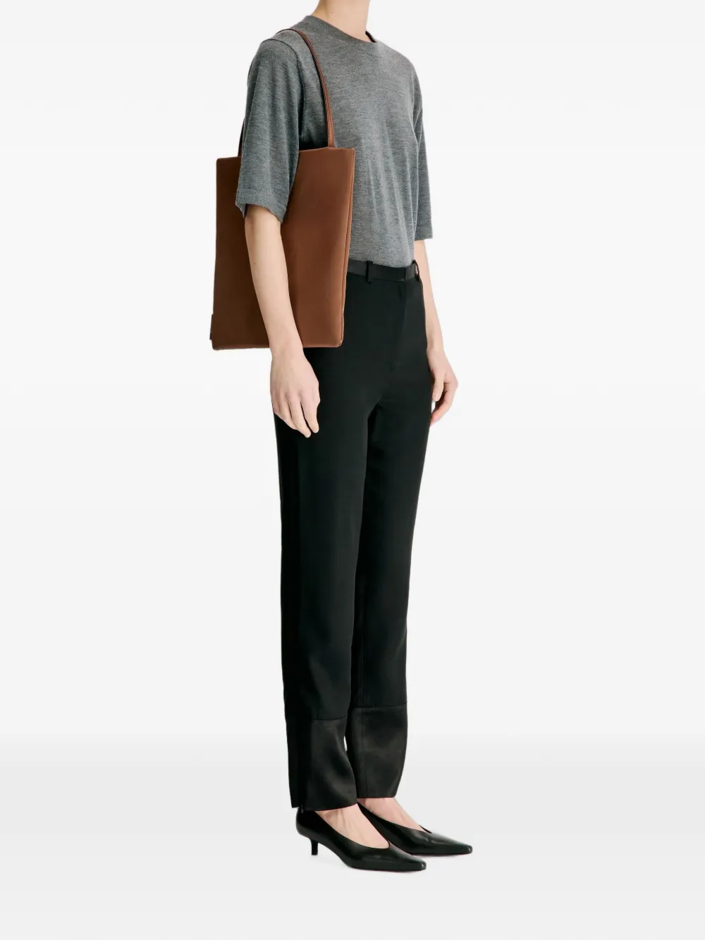 LouLou de Saison Mahoney LDS straight broek Zwart