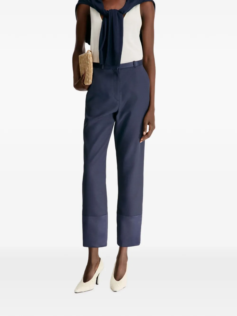 LouLou de Saison Mahoney LDS straight broek Blauw