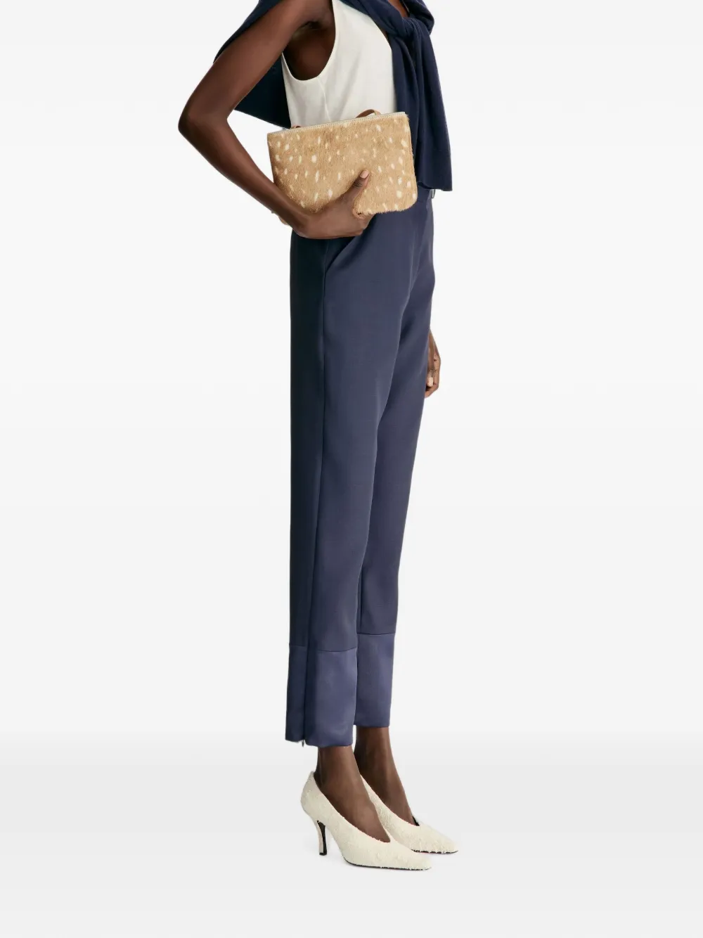 LouLou de Saison Mahoney LDS straight broek Blauw