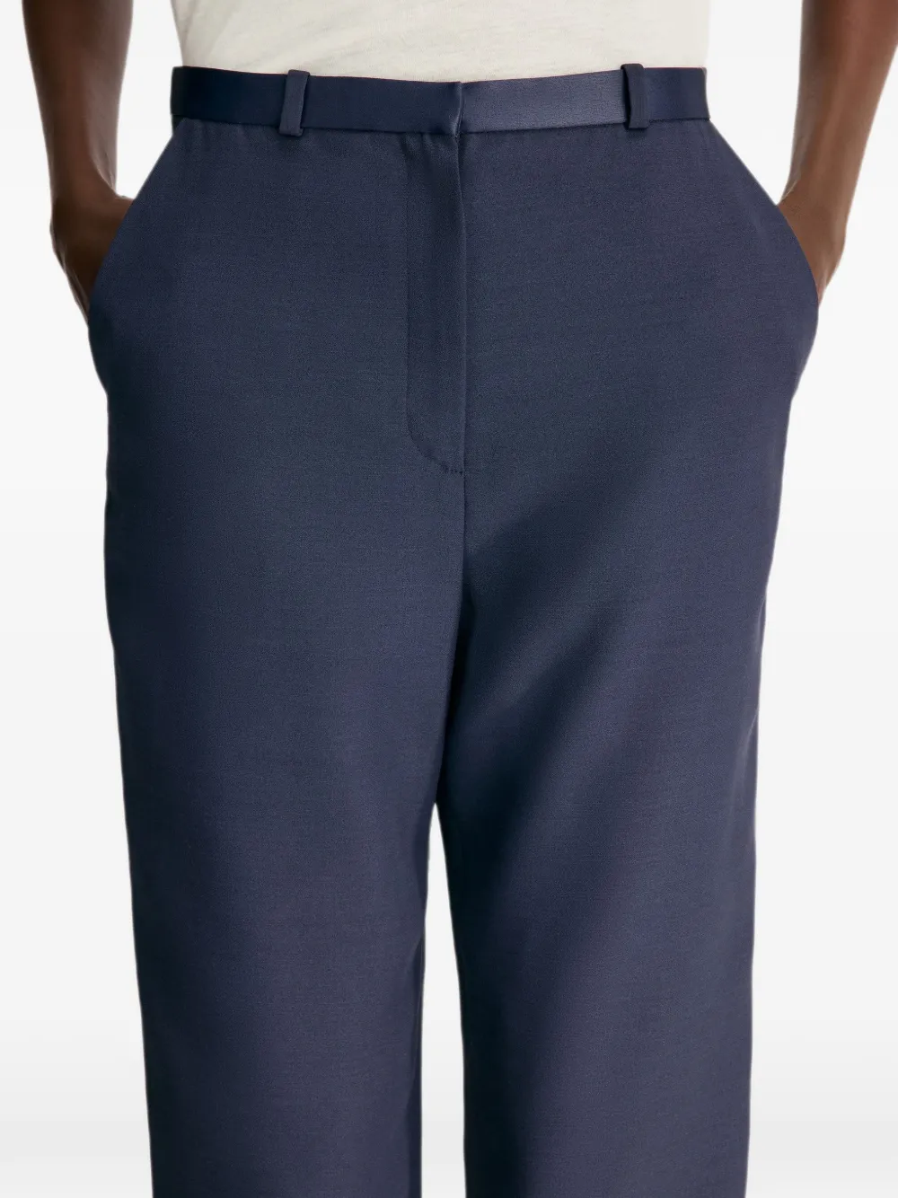 LouLou de Saison Mahoney LDS straight broek Blauw