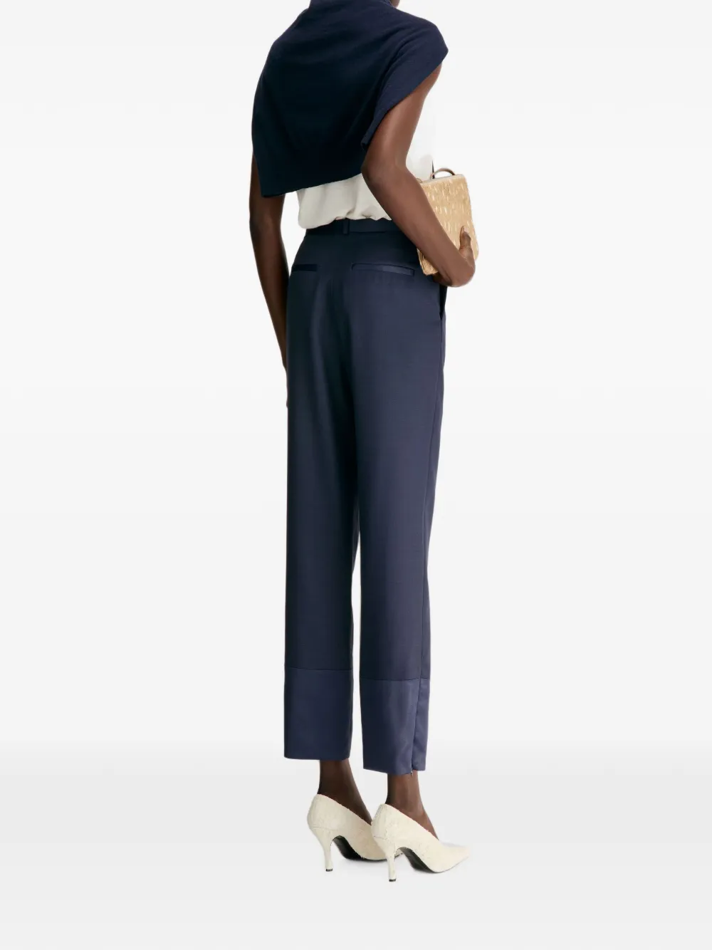 LouLou de Saison Mahoney LDS straight broek Blauw