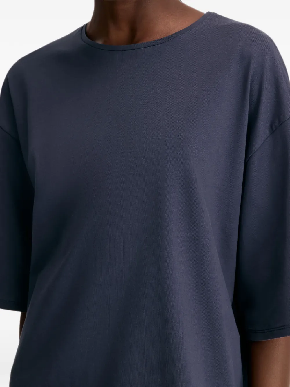 LouLou de Saison Osis LDS oversized boxy T-shirt Blauw