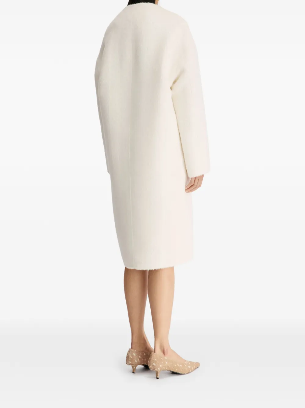 LouLou de Saison Orson ovalen jas Beige