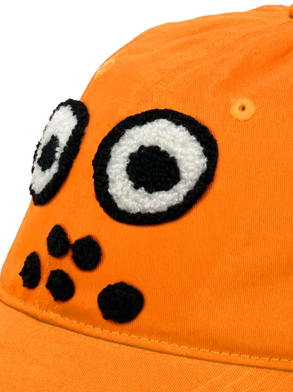 Haculla Honkbalpet met geborduurd monster Oranje
