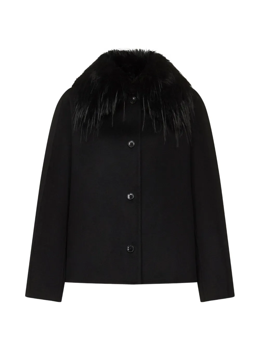 LouLou de Saison Rafe detachable faux-fur collar jacket