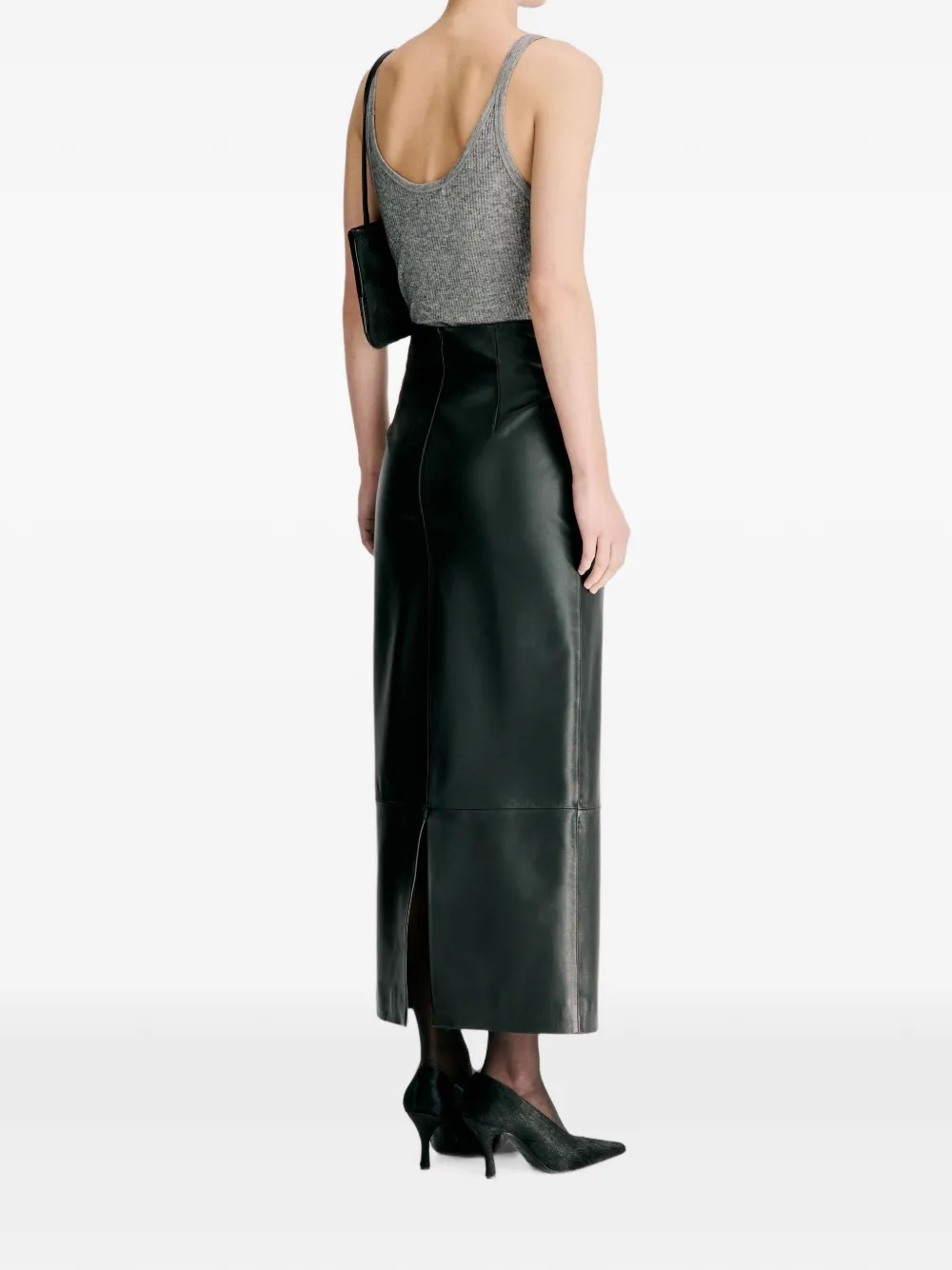 LouLou de Saison Roni ribgebreide tanktop Grijs