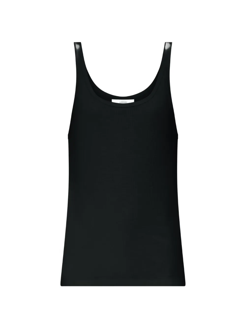 LouLou de Saison Roni ribbed-knit tank top - Nero