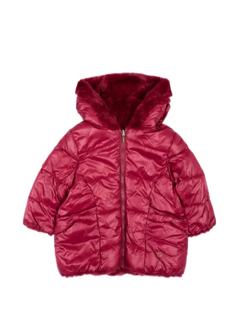 Mayoral faux-fur reversible coat