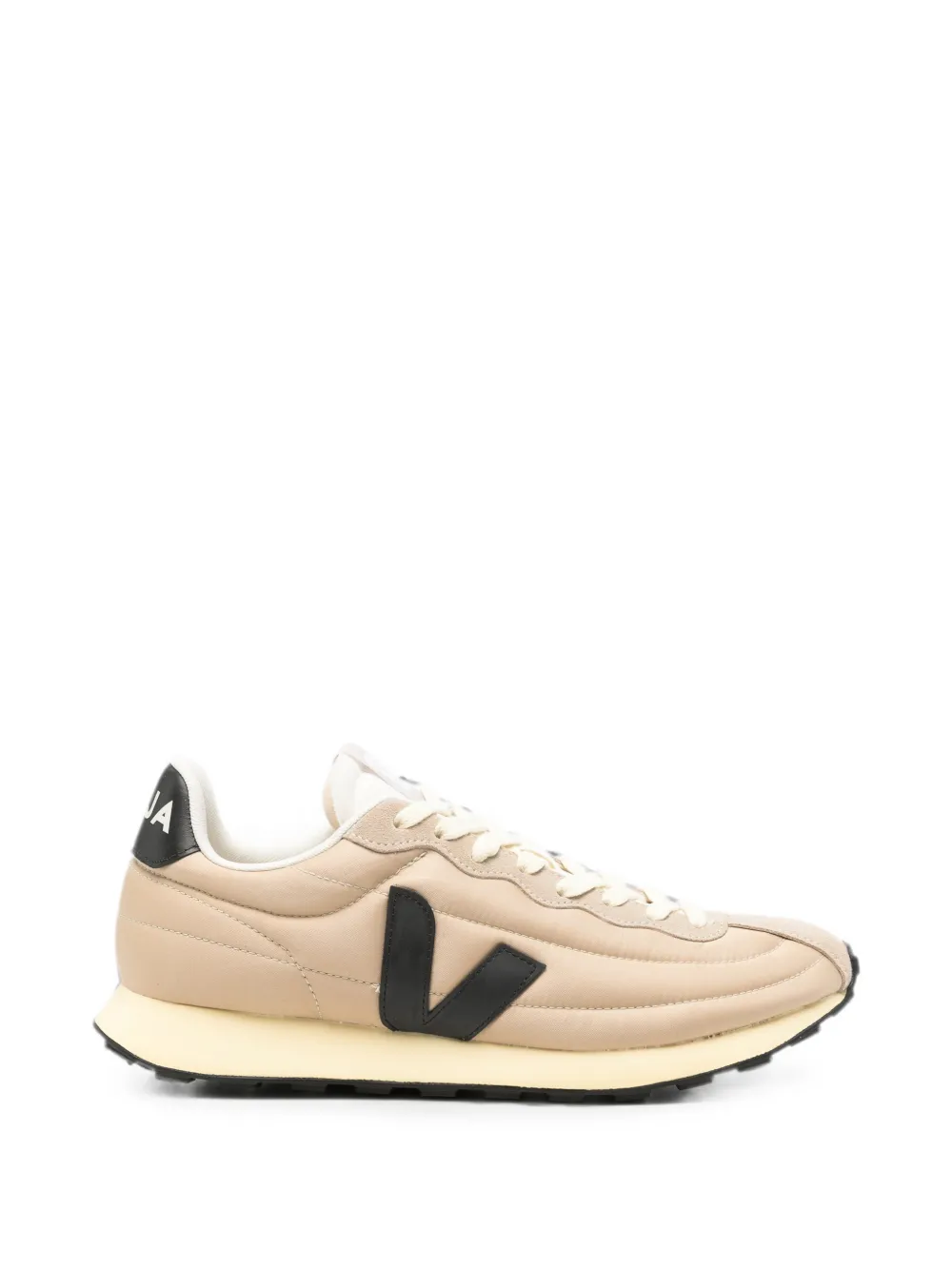 VEJA Belem logo-patch panelled sneakers Beige
