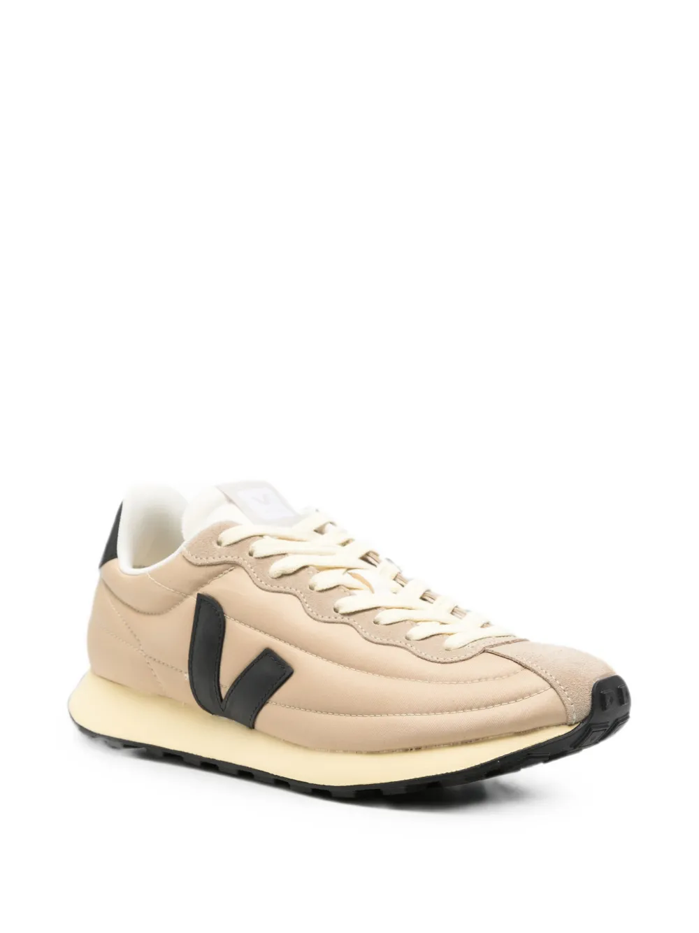 VEJA Belem logo-patch panelled sneakers Beige
