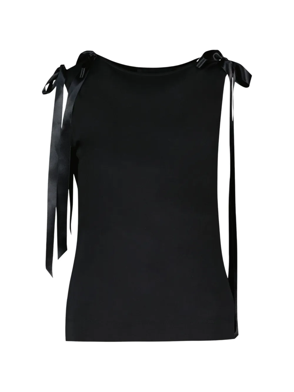 Simone Rocha Tanktop met strikdetail Zwart