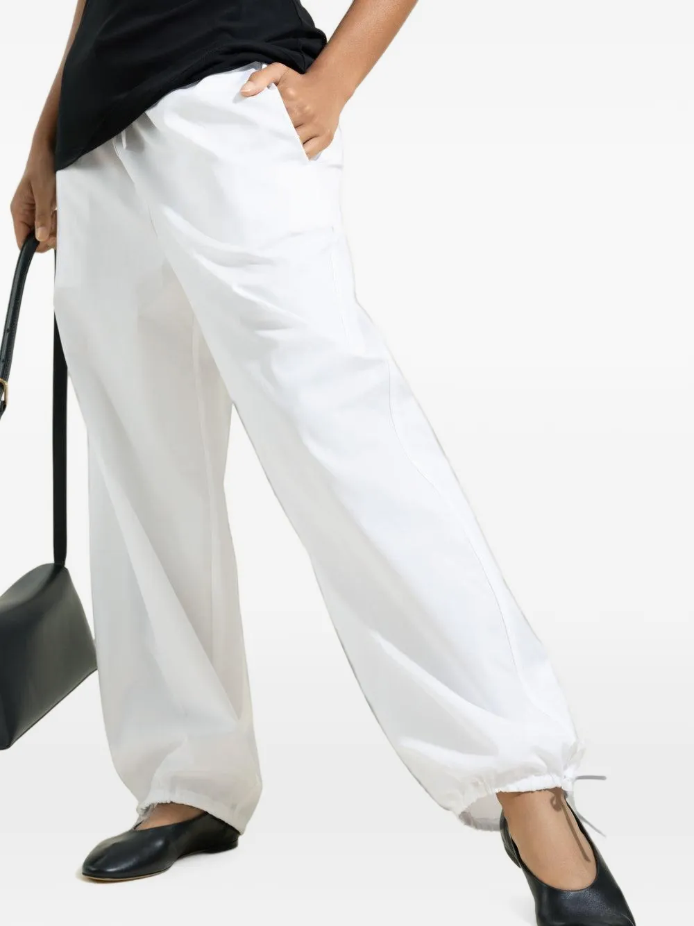TOTEME Slip-on ballerina's Zwart