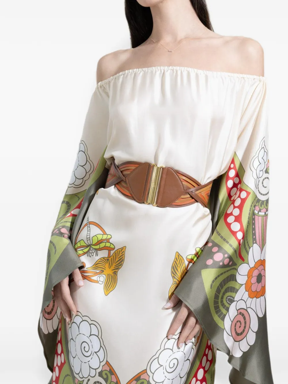 La DoubleJ Rainbow braided belt - Neutrals