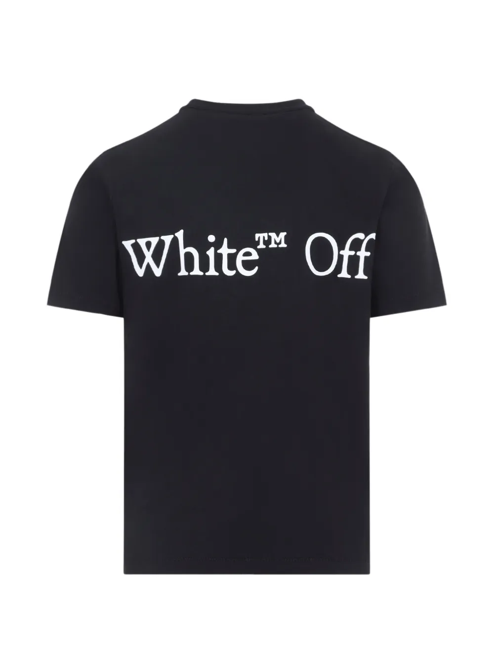 Off-White T-shirt met logoprint Zwart