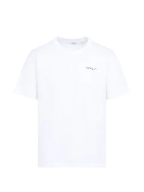 Off-White camiseta con logo estampado