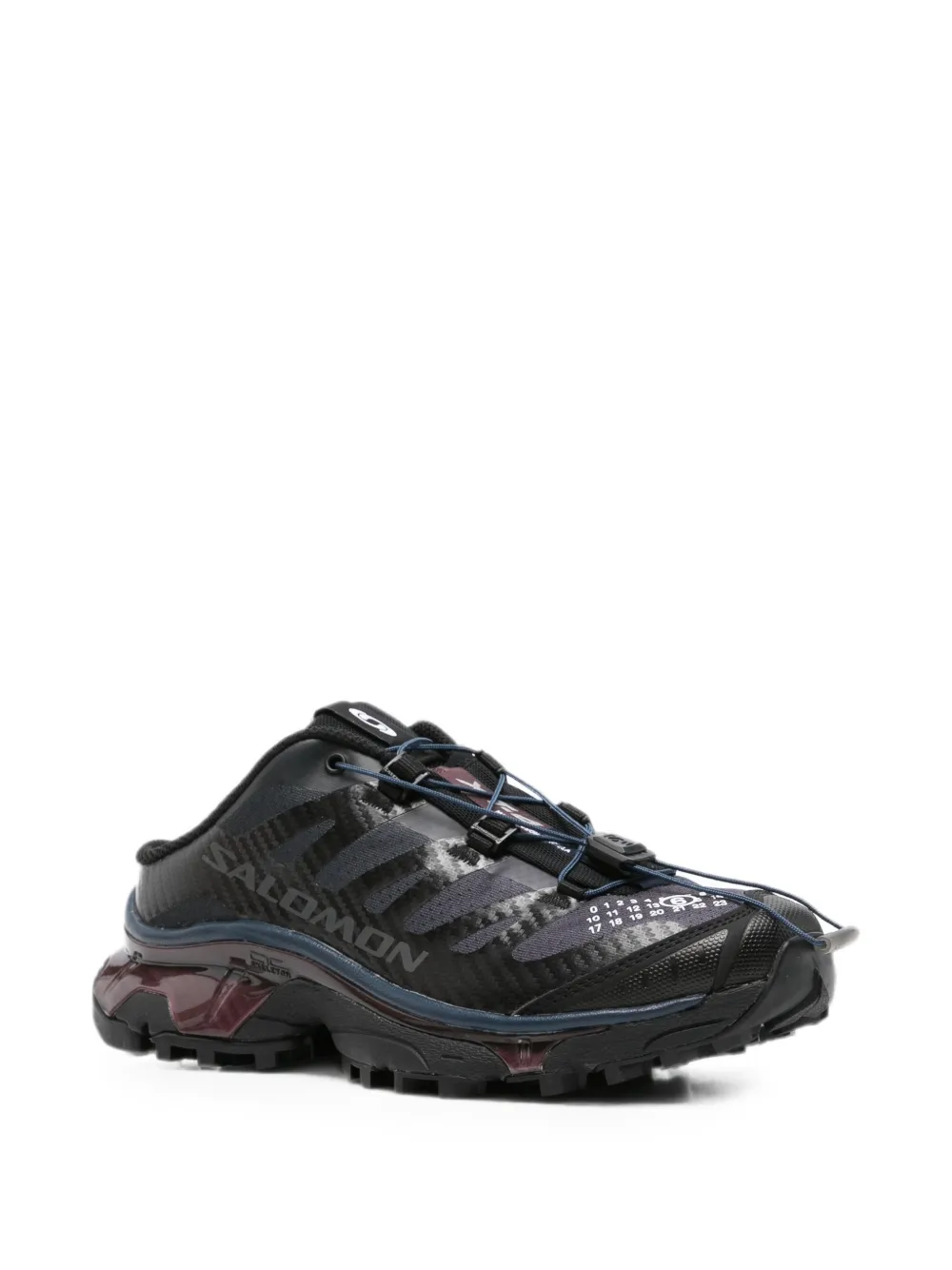 MM6 Maison Margiela X Salomon panelled sneakers Zwart