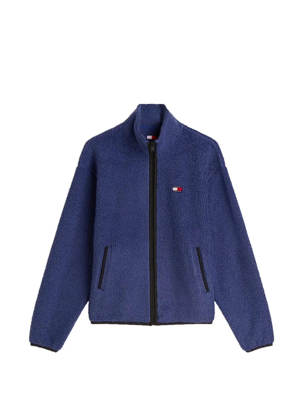 Tommy Hilfiger fleece zip-up jacket - Blau