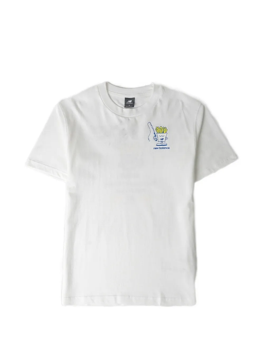 New Balance Fish And Chips graphic-print T-shirt Wit