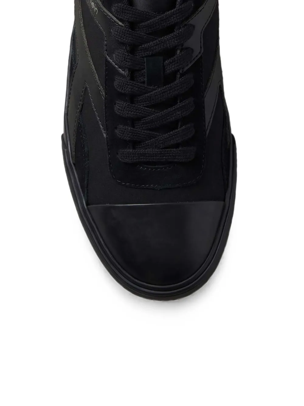 Calvin Klein Sneakers met vlakken en logoprint Zwart