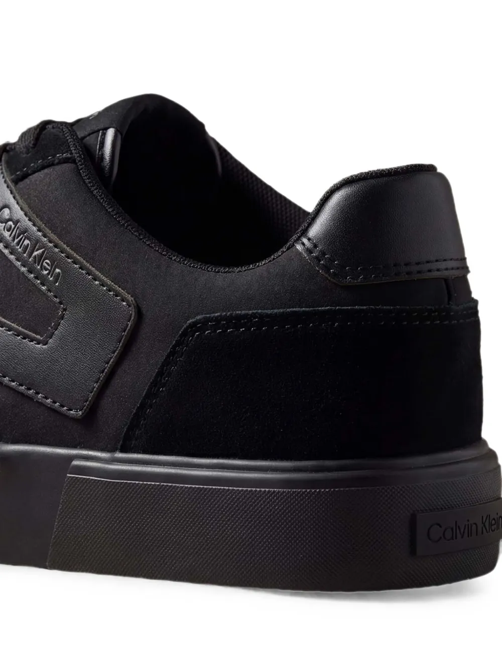 Calvin Klein Sneakers met vlakken en logoprint Zwart