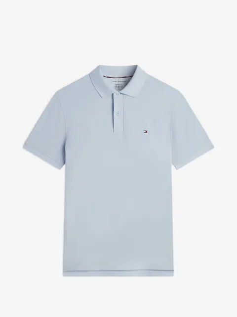 Tommy Hilfiger logo-embroidered short-sleeve polo shirt