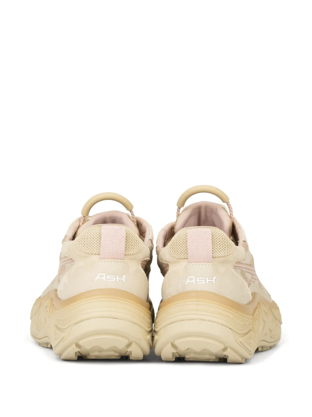 Ash Sneakers met chunky zool en vlakken Beige