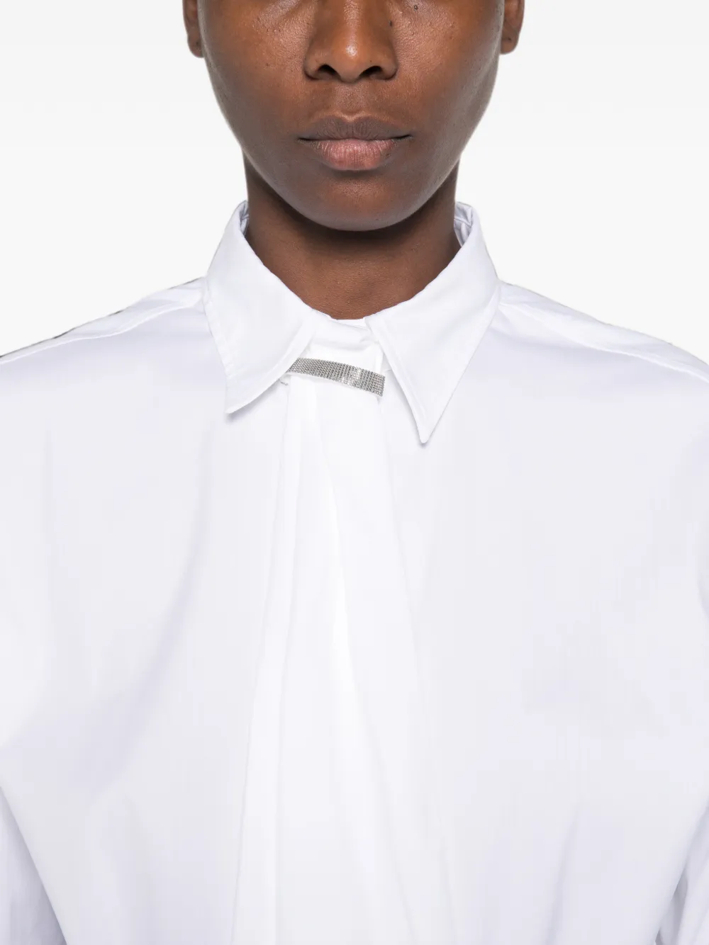 Brunello Cucinelli Blouse verfraaid met kralen Wit