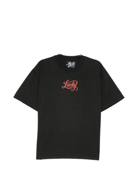 Melt logo-print T-shirt