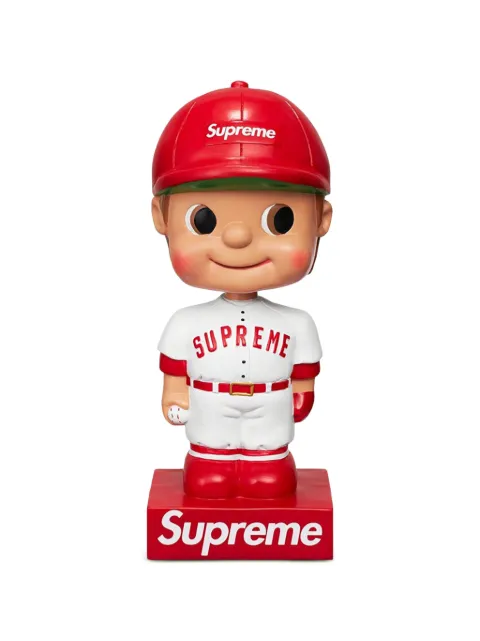 Supreme hand-painted bobblehead figure