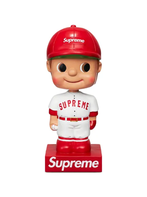 Supreme hand-painted bobblehead figure