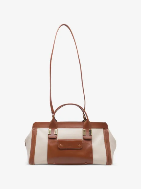 Chloé Vintage Alice colorblock tote bag