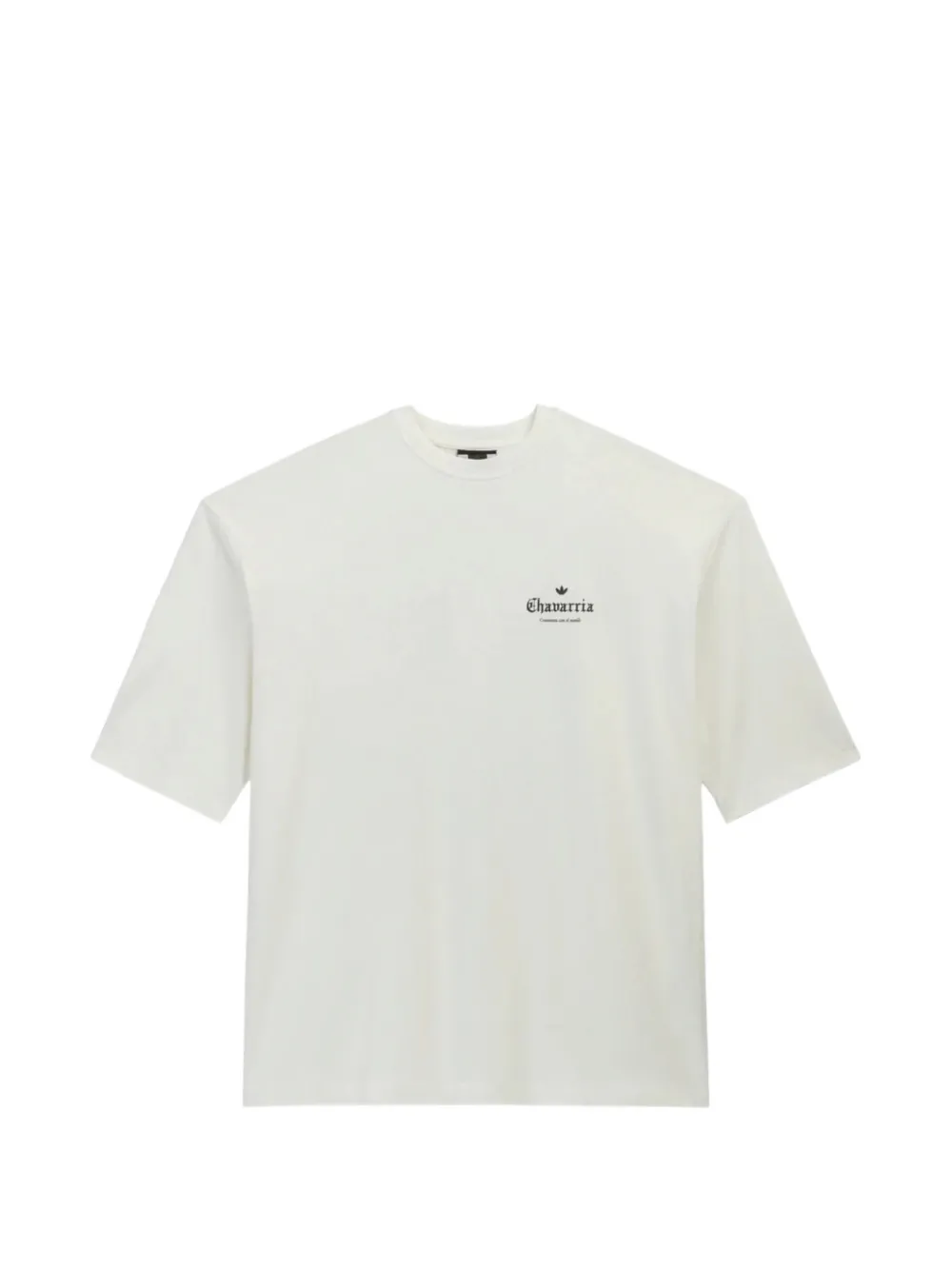 Willy Chavarria graphic-print T-shirt - Toni neutri
