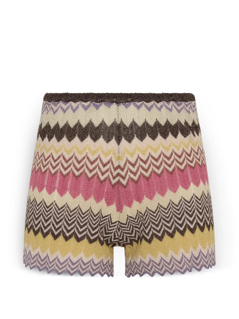 Faithfull high-rise shorts - Marrone