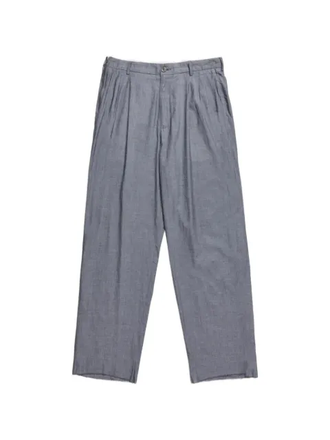 Magliano x 247pleated straight-leg trousers