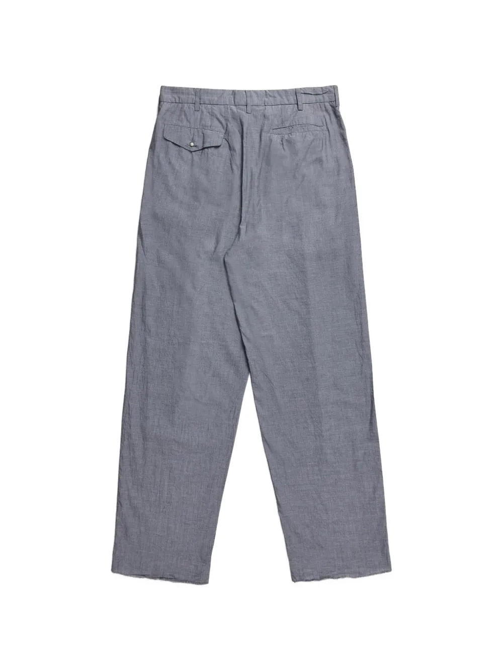 Magliano x 247 geplooide straight broek Grijs
