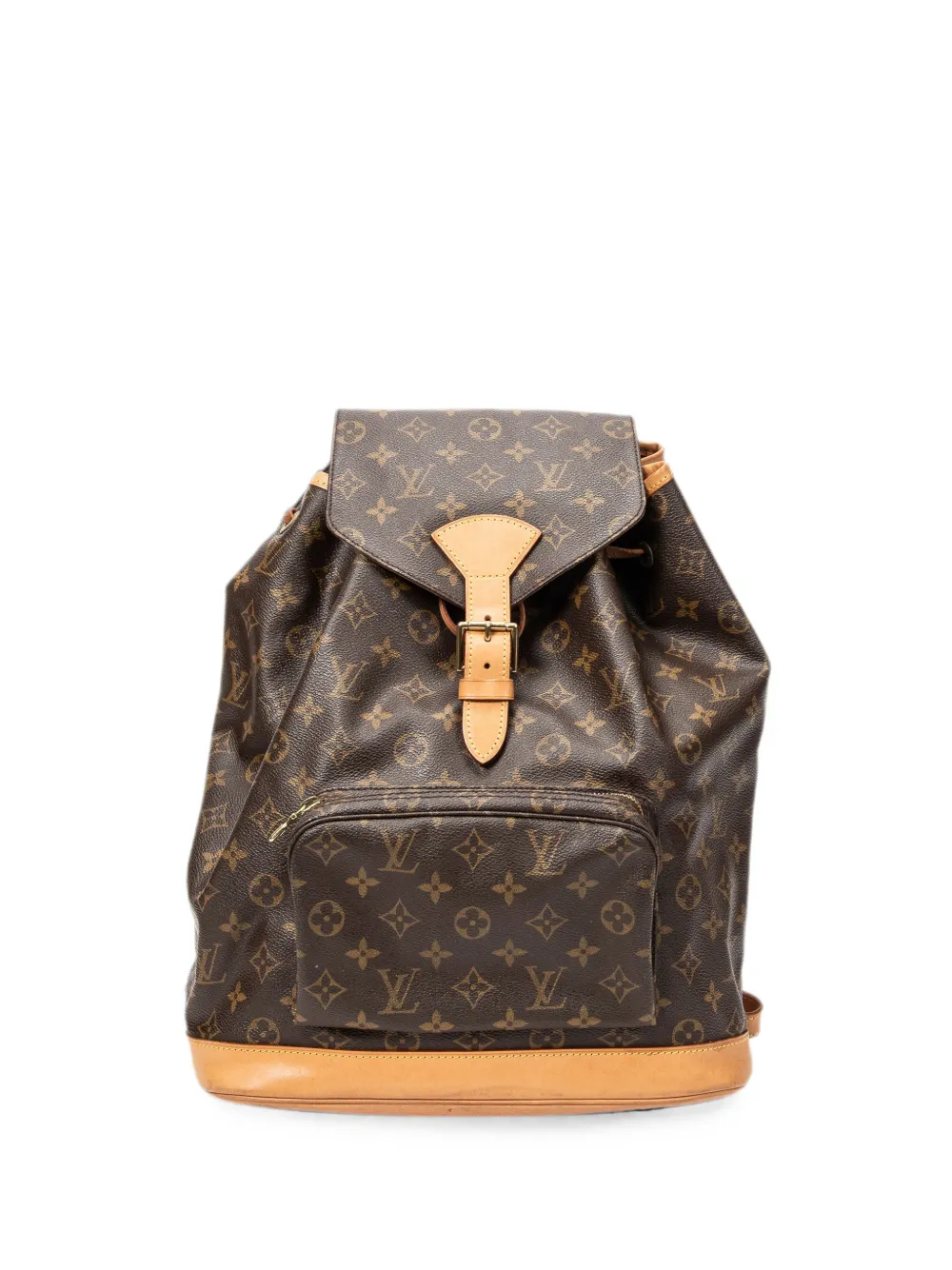 Louis Vuitton Pre-Owned large Montsouris backpack - Marrone