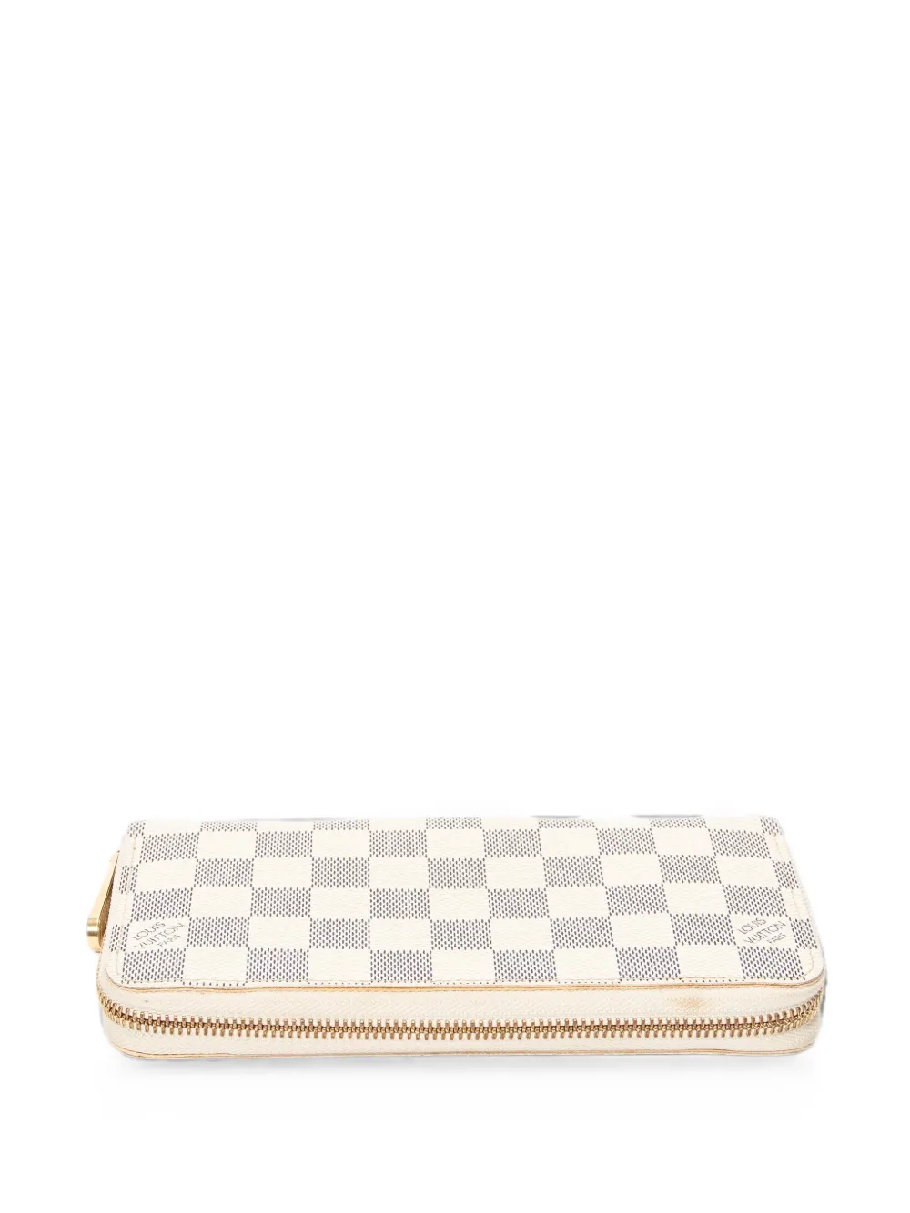 Louis Vuitton Pre-Owned Damier Azur zippy wallet - Nude