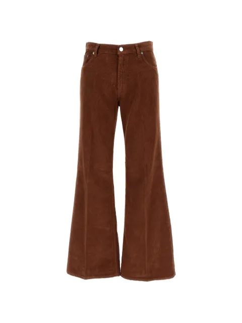 Haikure corduroy straight-leg trousers