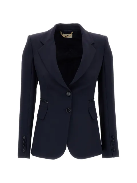 Elisabetta Franchi chain-detail single-breasted jacket