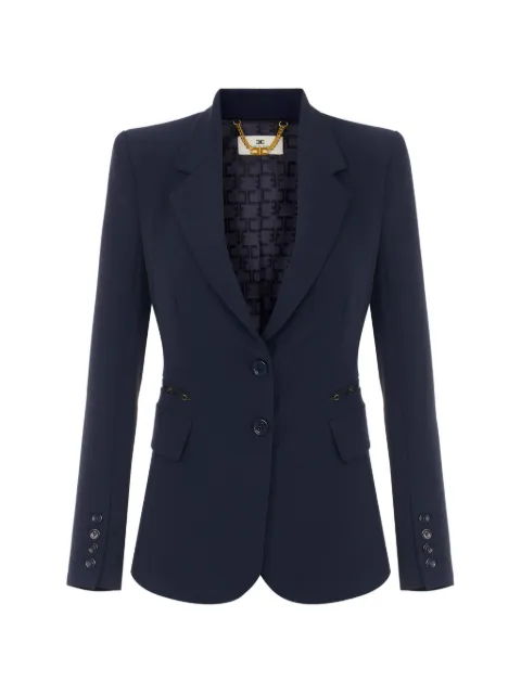 Elisabetta Franchi jacket in double layer stretch crêpe fabric