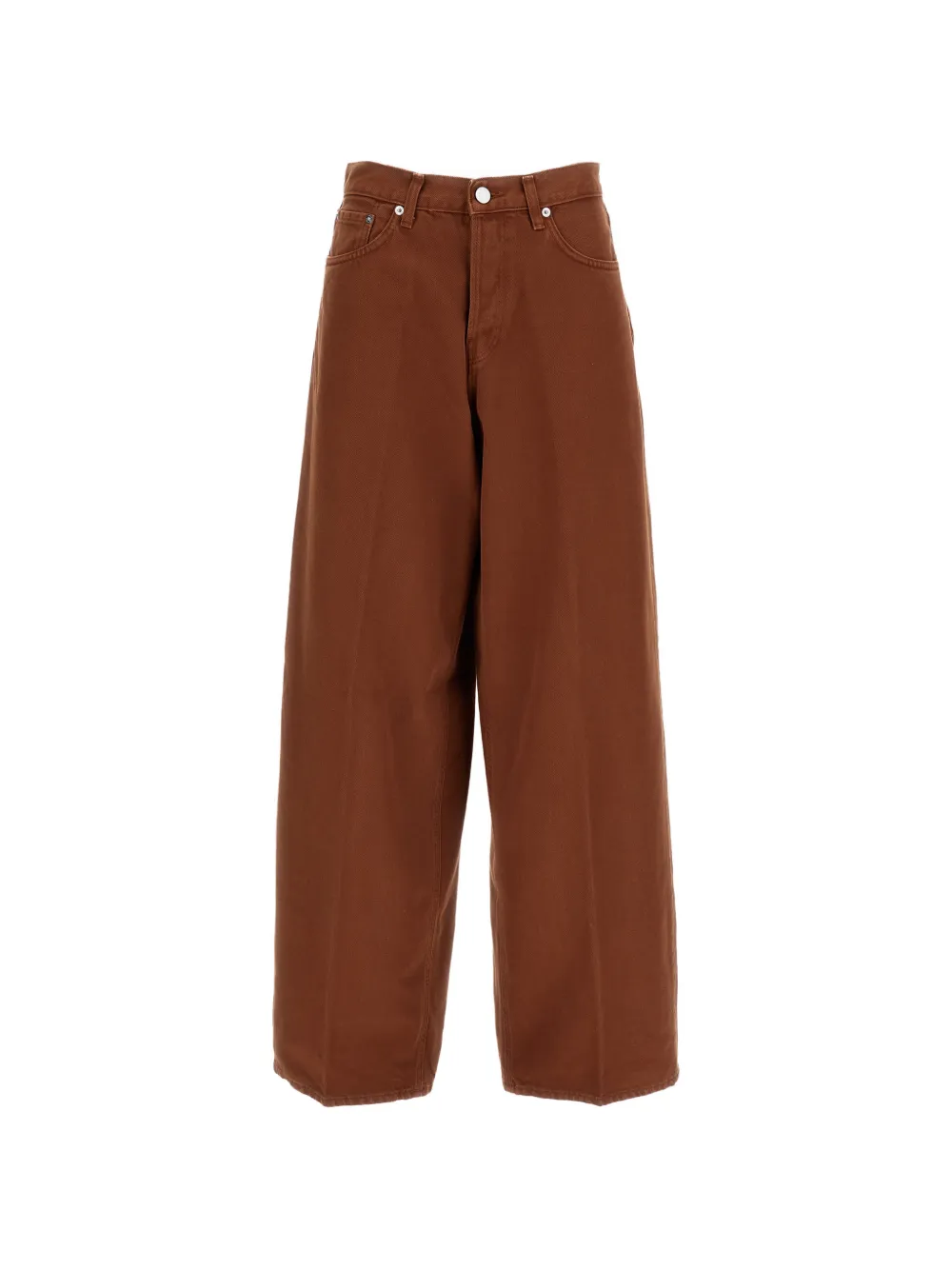 Haikure wide-leg jeans - Marrone