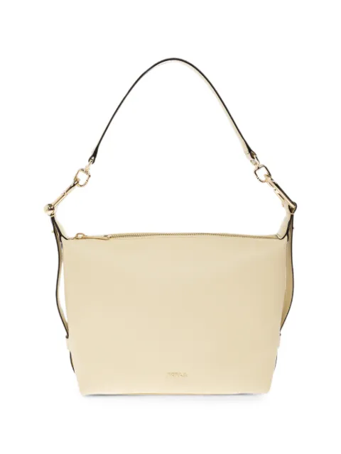 Furla mini Tonie grained leather tote bag