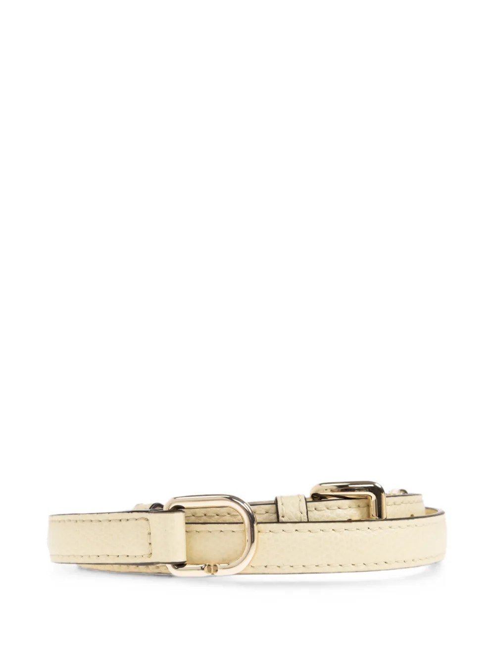 Furla Tonie leren mini-shopper Geel