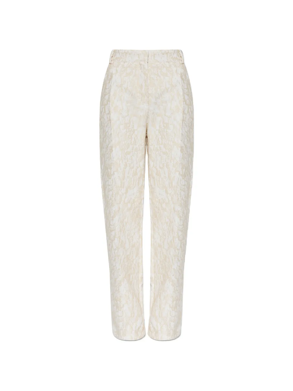 IRO Straight broek met textuur Beige